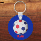 ハイチ サッカー キーホルダー (正面)