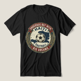 ハイチ サッカー ジェージ ワールドカップ 2026 アンダードッグ トライブレンドTシャツ
