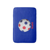 ハイチ サッカー バスマット (正面縦)