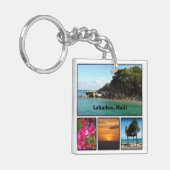 ハイチ・スクエア・ラバデ キーホルダー (正面左)