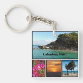 ハイチ・スクエア・ラバデ キーホルダー (正面)