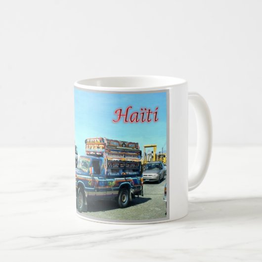 ハイチ – プエルト・プリンシペ – タップタップ- コーヒーマグカップ (正面右)