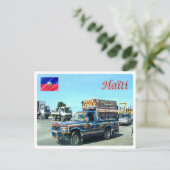 ハイチ – プエルト・プリンシペ – タップタップ- ポストカード (スタンド正面)