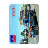 ハイチ – プエルト・プリンシペ – タップタップ- マグネット (縦)