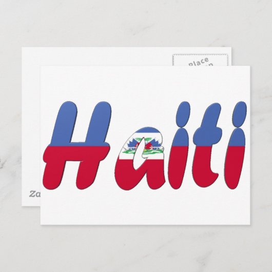 ハイチ ポストカード (正面/裏面)