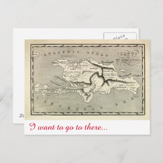 ハイチ ポストカード (正面/裏面)