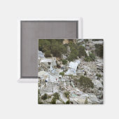 ハイチ，ポルトープランスの見解 マグネット (正面/裏面)