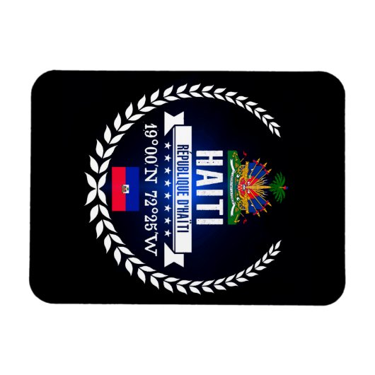 ハイチ マグネット (横)