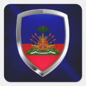 ハイチ・メタリック・エンブレム スクエアシール (正面)