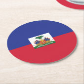 ハイチ ラウンドペーパーコースター (アングル)