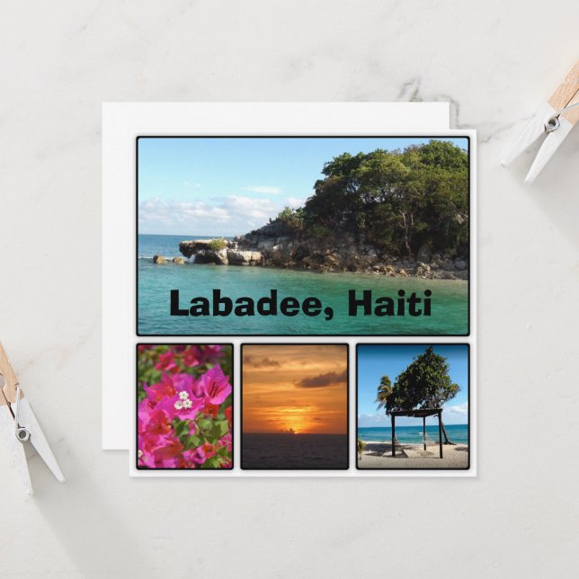 ハイチ，ラバデ (正面/裏面インサイチュ)