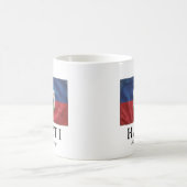 ハイチ ヴィンテージ フラグ | カリブ海の伝統 コーヒーマグカップ (中央)