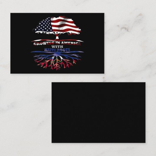 ハイチ 名刺 (正面/裏面)