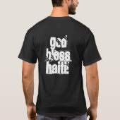ハイチ、私達は愛します! Tシャツ (裏面)