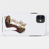 "ハイツを恐れない"トレシックハイヒールデザイン Case-Mate iPhoneケース (裏面(横))