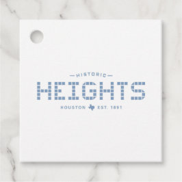 ハイツタイル、ブルータイル、ヒューストンハイツ フェイバータグ