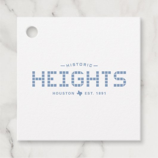 ハイツタイル、ブルータイル、ヒューストンハイツ フェイバータグ (正面)