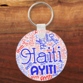 ハイティアイティワードクラウド キーホルダー (正面)