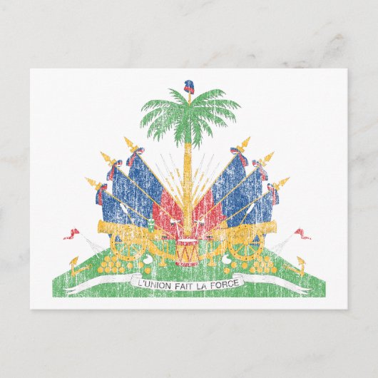 ハイティコートオブアームズヴィンテージ ポストカード (正面)