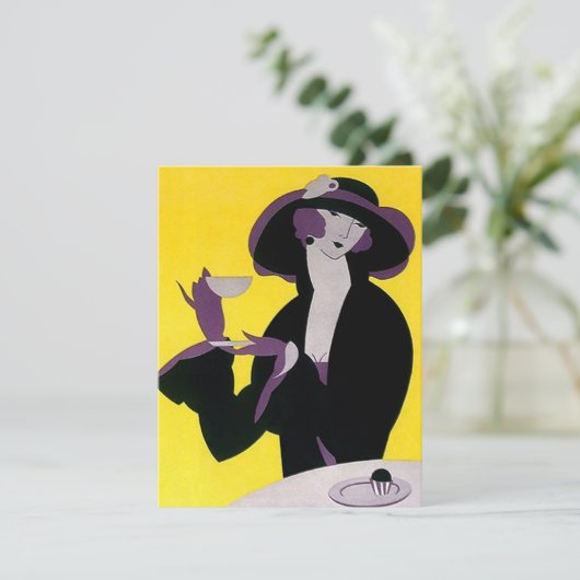 ハイティーの菓子16のパーティの招待状の~ EZ2はカスタマイズ 招待状 (スタンド正面)