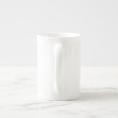 ハイティーの骨灰磁器のマグ ボーンチャイナマグカップ (裏面)