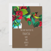 ハイティーガールズアフターンティーパーティー 招待状 (正面)