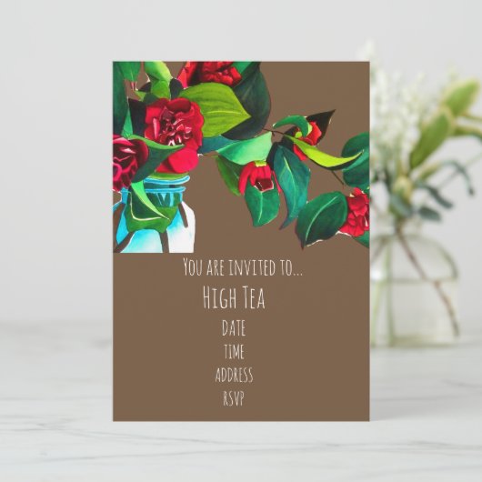 ハイティーガールズアフターンティーパーティー 招待状 (スタンド正面)