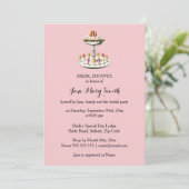 ハイティーサンデーゼリーのデザート 招待状 (スタンド正面)