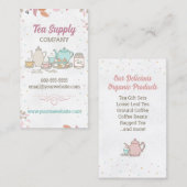 ハイティーセット名刺 名刺 (正面/裏面)