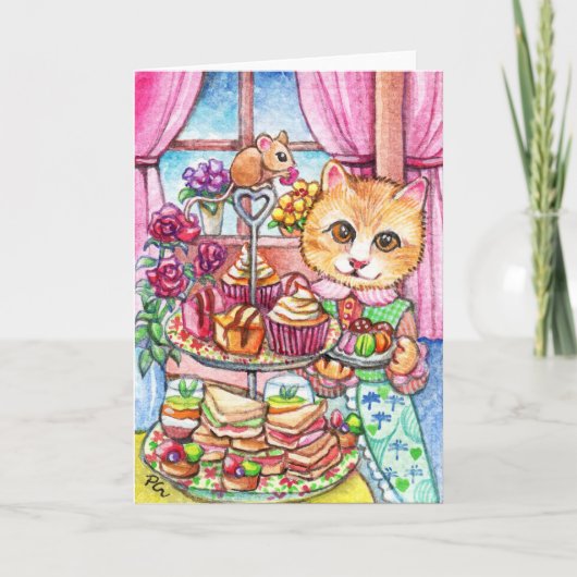 ハイティーパーティー カード (正面)