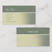 ハイテクなシリーズ-灰色の明暗中間部 名刺 (正面/裏面)