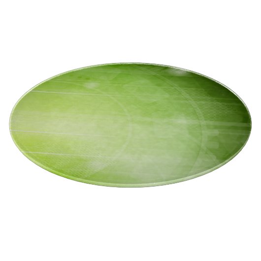 ハイテクなスタイルの緑色航法燈のデザイン カッティングボード (角)