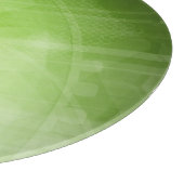 ハイテクなスタイルの緑色航法燈のデザイン カッティングボード (角)