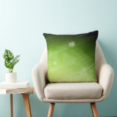 ハイテクなスタイルの緑色航法燈のデザイン クッション (椅子)