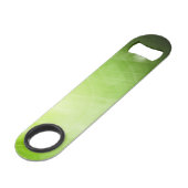 ハイテクなスタイルの緑色航法燈のデザイン スピード栓抜き (裏面アングル)