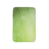 ハイテクなスタイルの緑色航法燈のデザイン バスマット (正面縦)