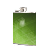 ハイテクなスタイルの緑色航法燈のデザイン フラスク (左)