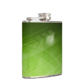 ハイテクなスタイルの緑色航法燈のデザイン フラスク (右)