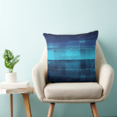 ハイテクなデジタル背景 クッション (椅子)