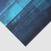 ハイテクなデジタル背景 薄葉紙 (詳細)