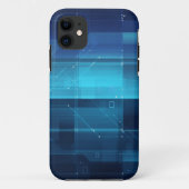 ハイテクなデジタル背景 Case-Mate iPhoneケース (裏面)