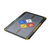 ハイテクなバス・マット バスマット (アングル)