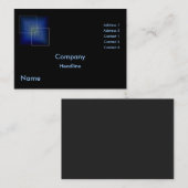 ハイテクなプロフィールカード 名刺 (正面/裏面)