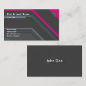 ハイテクなプロフェッショナル: 名刺 (正面/裏面)