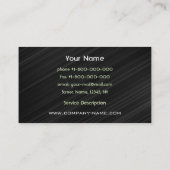 ハイテクな名刺 名刺 (裏面)