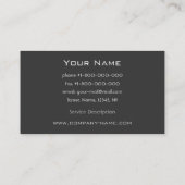 ハイテクな名刺 名刺 (裏面)