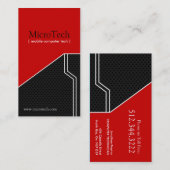 ハイテクな名刺 名刺 (正面/裏面)