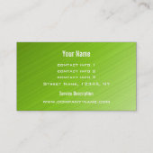 ハイテクな名刺 名刺 (裏面)