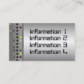 ハイテクな名刺 名刺 (裏面)