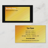 ハイテクな名刺 名刺 (正面/裏面)